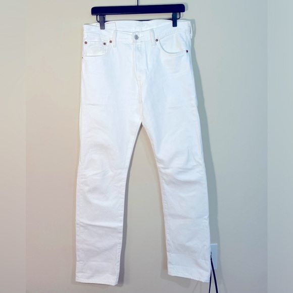 Levi's Other - Levi’s 501 Vintage 2015 30x32 Classic Fit White Denim Jeans